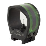 AccuPin Bow Sight - Green, Matte Black, Rail Grabber Mount