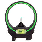 AccuPin Bow Sight - Green, Matte Black, Rail Grabber Mount