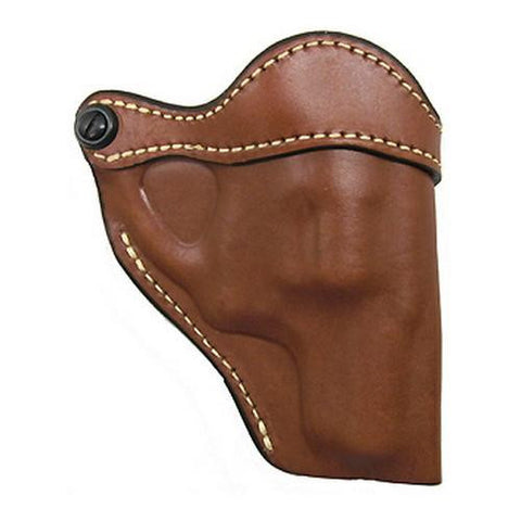 Open Top Holster - Pro-Hide, Belt, Right Hand, Ruger LCR with Crimson Tracer Laser