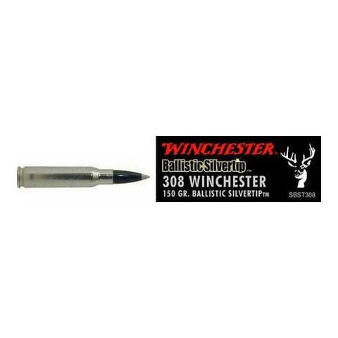 308 Winchester - Supreme, 150 Grains, Ballistic Silvertip, Per 20