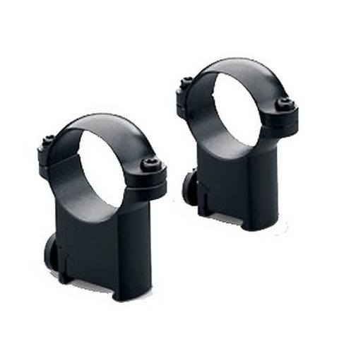 Rimfire Ring Mounts - 1" Ringmounts, High, Black