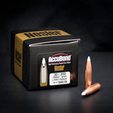 30 Caliber Bullets - AccuBond, 200 Grains, Ballistic Tip Spitzer Boat Tail, Per 50