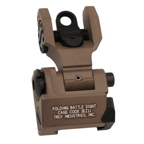 Rear Battle Sight - Flat Dark Earth, Folding