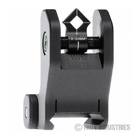 DOA Rear Sight - Black, Fixed