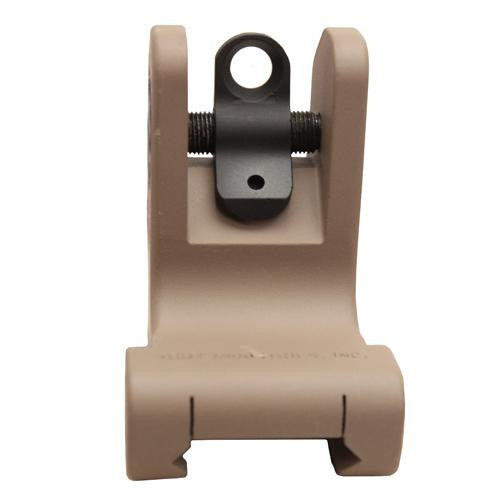 Rear Battle Sight - Flat Dark Earth, Fixed