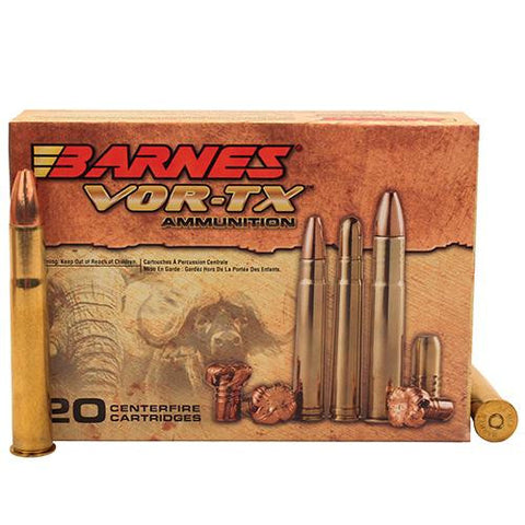 470 Nitro Express Ammunition - VOR-TX Safari, 500 Grains, Triple-Shock X Bullet Flat Base, Per 20