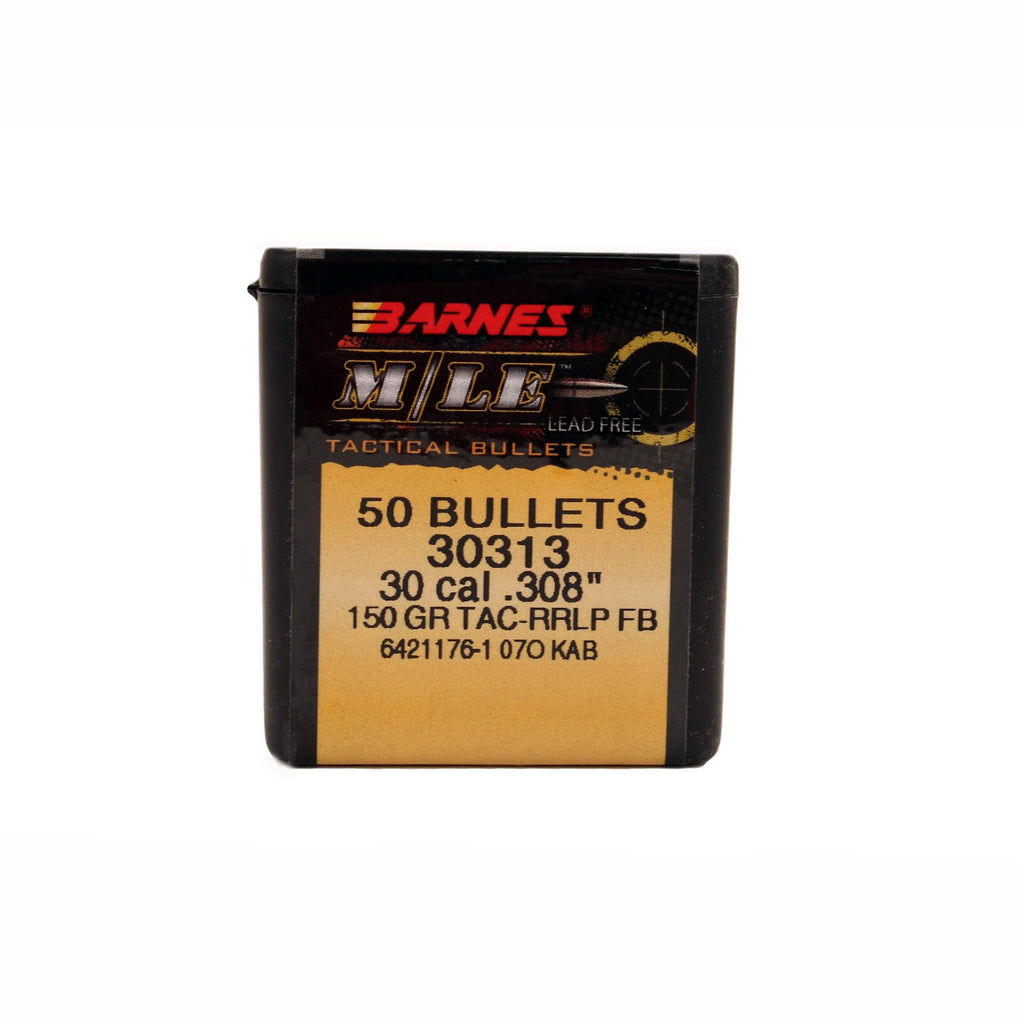 30 Caliber Bullets - RRLP, 150 Grains, Frangible Flat Base (FB) Lead-Free, Per 50