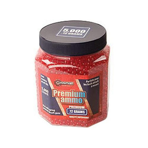 Soft Air, Ammunition - Red, .12g 6mm BB's-5000