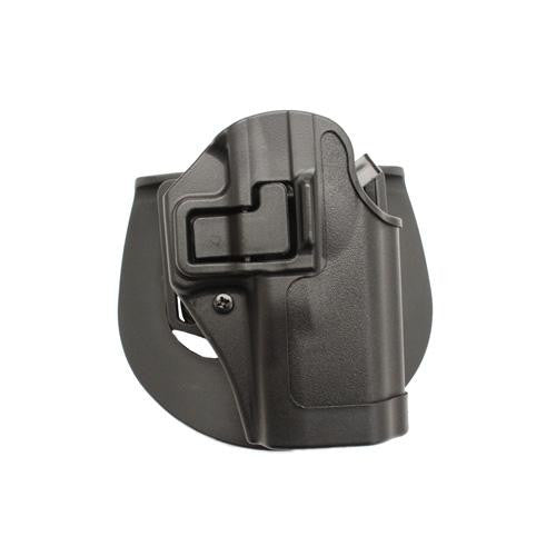 Serpa CQC, Belt & Paddle Holster, Plain Matte Black Finish - Taurus 24-7, Right Hand