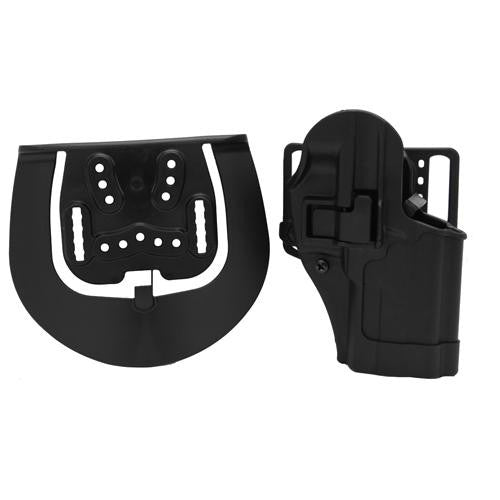 Serpa CQC, Belt & Paddle Holster, Plain Matte Black Finish - Sig Pro 2022, Right Hand