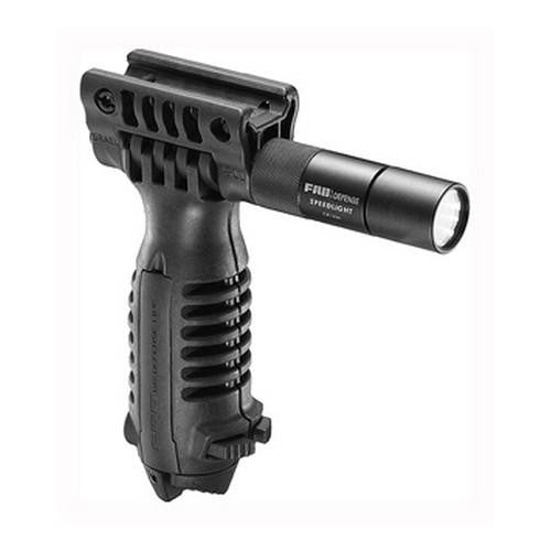 Vertical Foregrip - Black, w-Bidpod and Light