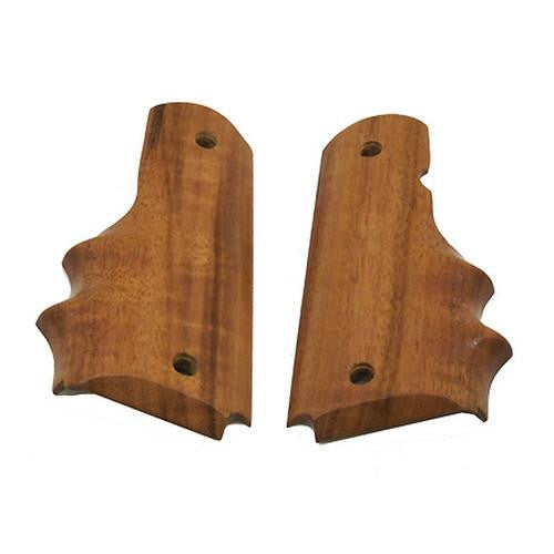 Wood Grip - Goncalo Alves - Colt Government w-Finger Grooves