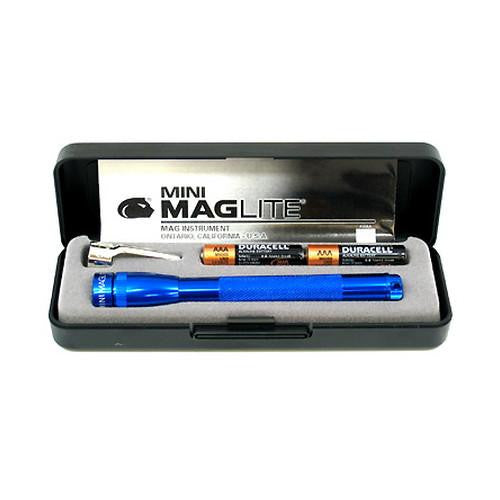 Mini-Mag Flashlight - AAA in Presentation Box (Blue)