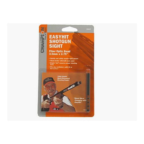 Easy Hit Shotgun Sight - 3mm, Red, 2.75"