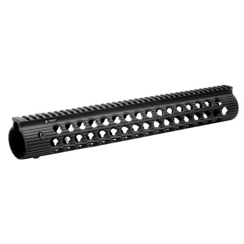 Alpha Rail, Black - 15", No Sight