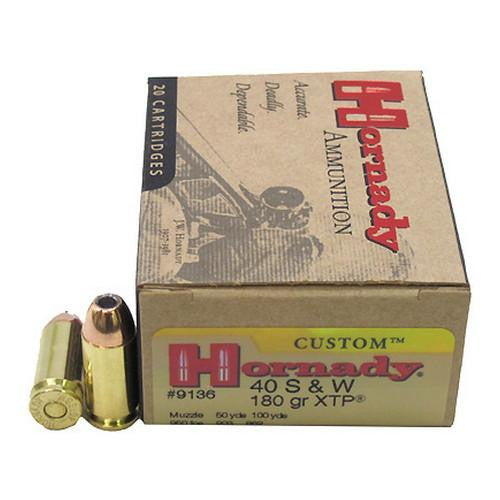 40 Smith & Wesson - 40 S&W, 180 Gr, XTP, (Per 20)