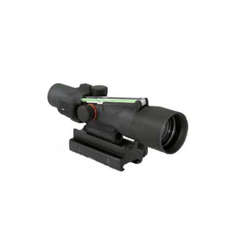 ACOG 3x30mm Compact Dual Illuminated Scope - Green Chevron 7.62x51mm-175gr Ballistic Reticle with Colt Knob Thumbscrew Mount