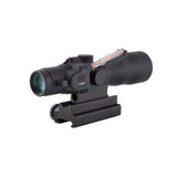 ACOG 3x30mm Compact Dual Illuminated Scope - Red Horseshoe-Dot 5.56x45mm-62gr Ball Reticle with Colt Knob Thumbscrew Mount