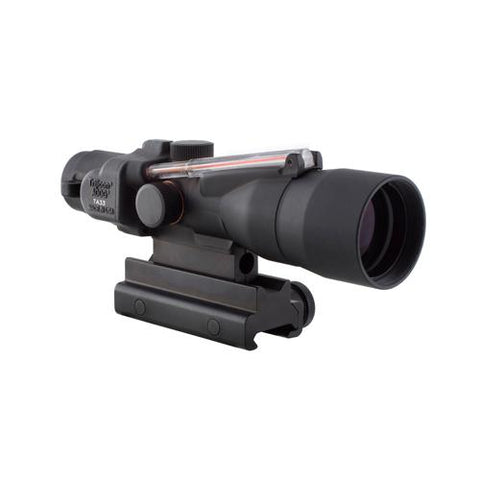 ACOG 3x30mm Compact Dual Illuminated Scope - Red Horseshoe-Dot 5.56x45mm-62gr Ball Reticle with Colt Knob Thumbscrew Mount