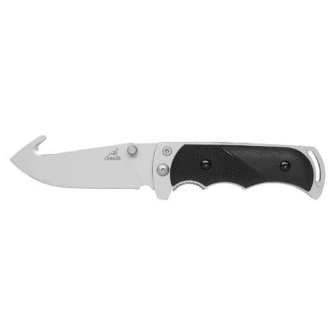 Freeman Guide Knife - Folding, GutHook, Fine Edge, Clam Pack