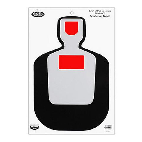 Dirty Bird BC19 Silhouette 12x18 Target - Per 8