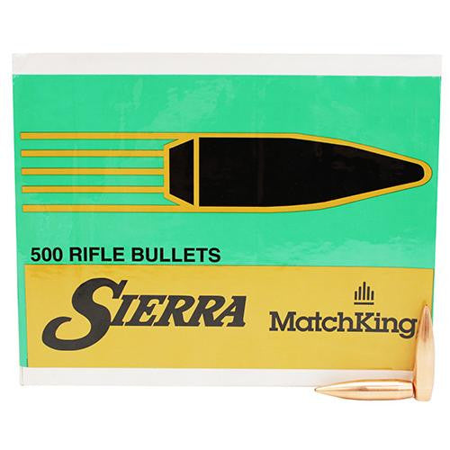 338 Caliber - MatchKing, 250 Grains, Hollow Point Boat Tail Match, Per 500