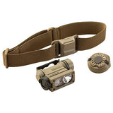 Sidewinder Compact II w-CR123A Battery - Light and Head Strap, Clam Pack