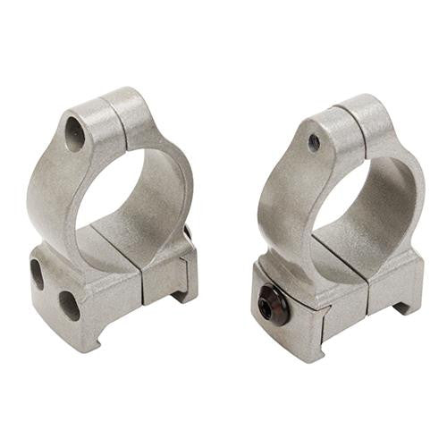 Z2 Alloy Scope Rings - Medium, Silver