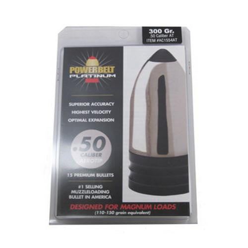 Platinum AeroTip 50 Caliber Bullets (Per 15) - 300 Gr