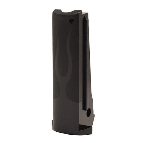 Colt, 1911 Government Mainspring Housing - Aluminum, Flame Arched Black Anodized