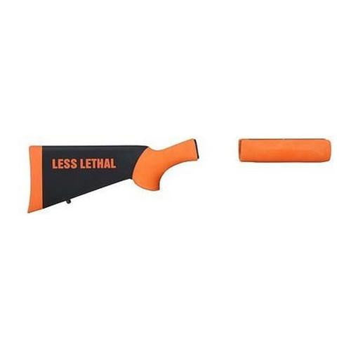 Mossberg 500 Less Lethal - Overmolded Stock w-Forend Orange