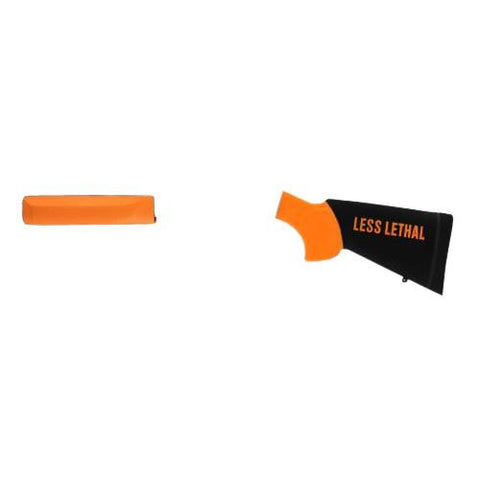 Mossberg 500 Less Lethal - Overmolded Stock w-Forend 12" Length of Pull Orange