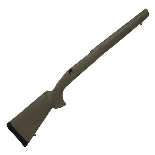 Winchester Model 70 Short Action Stock - 1 Piece Trigger Heavy Barrel Pillarbed Olive Drab Green