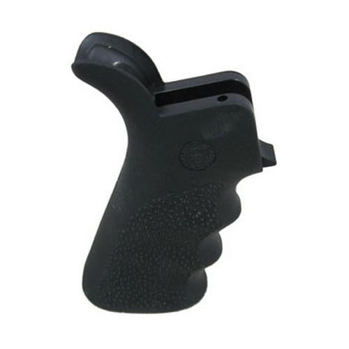 AR-15 Rubber Grip - Beavertail w-Finger Grooves Black