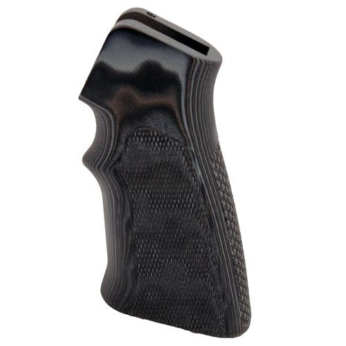 AR-15 Extreme Grips - Checkered G-10 G-Mascus Black-Gray