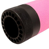 AR-15 Free Floating Overmolded Forend - Rubber Grip Area, Mid-Sized Pink