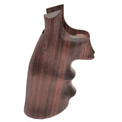 S&W K-L Frame Round Butt Grips - Convert, Rosewood