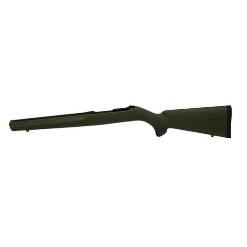 10-22 Overmolded Stock - Rubber, Standard Barrel, Olive Drab Green