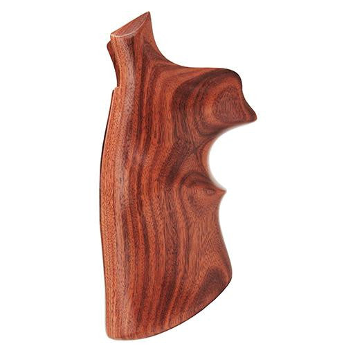 S&W N Frame Round Butt Grips - Pau Ferro Convert w-Top Finger Grooves