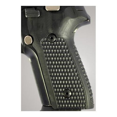 Sig P228-P229 Grips - Pirahna G-10 Solid Black