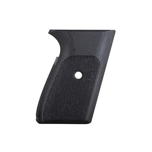 Sig P230-P232 Grips - Checkered G-10 Solid Black