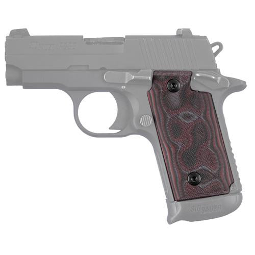 Sig P238 Grips - G-10 G-Mascus Red Lava