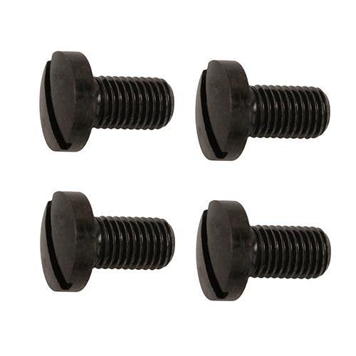 Colt & 1911 Officer's Grip Screws (Per 4) - Slot, Black