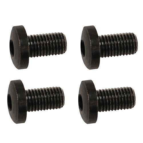 Colt & 1911 Officer's Grip Screws (Per 4) - Hex, Black