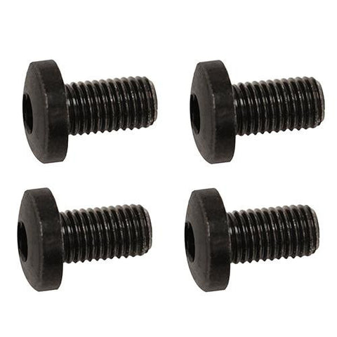 Colt & 1911 Officer's Grip Screws (Per 4) - Hex, Black