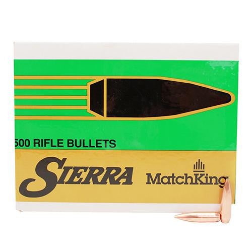 30 Caliber - MatchKing, 180 Grains, Hollow Point Boat Tail Match, Per 500