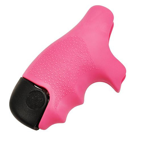 S&W J Frame Round Butt Grip - Centennial-Body Guard Rubber, Tamer Grip, Pink