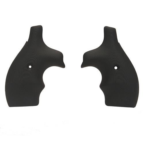 S&W J Frame Round Butt Grip - Bantam G-10 Solid Black