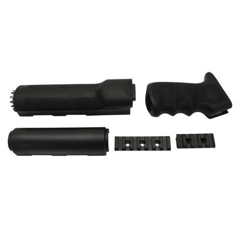 AK-47 Rubber Grip - Yugo Style w-Forend, Black