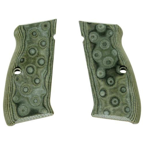 CZ-75-CZ-85 Grips - G-10 G-Mascus Green